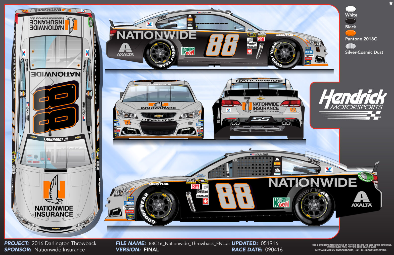 NASCAR PAINT SCHEME Vector Templates - SpeedWyze